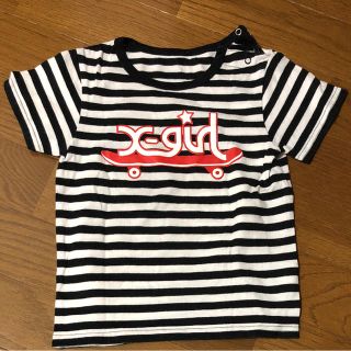 エックスガール(X-girl)のX- girl ディズニーコラボTシャツ95サイズ(Tシャツ/カットソー)