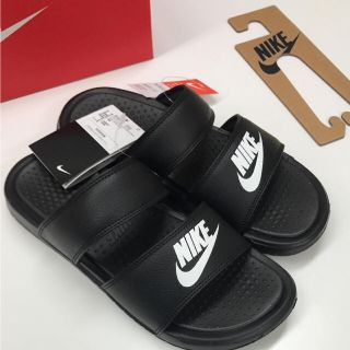 ナイキ(NIKE)のNIKE ベナッシ BENASSI duo サンダル デュオ 黒 新品未使用(サンダル)