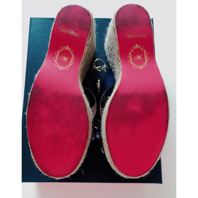 michellMacaron(ミシェルマカロン)のミシェルマカロン ウェッジソールサンダル レディースの靴/シューズ(サンダル)の商品写真
