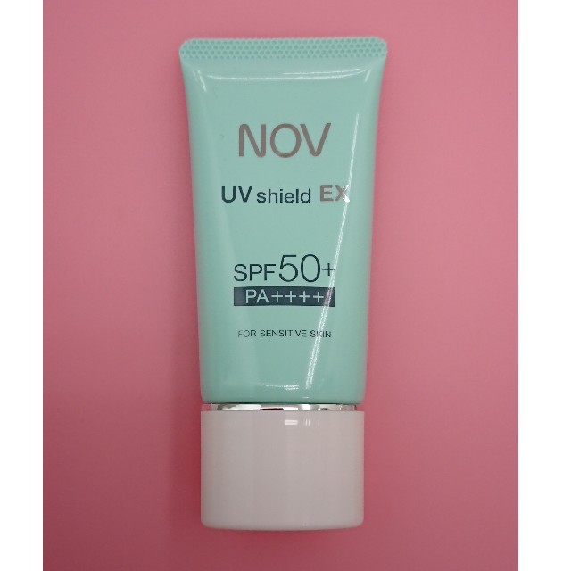 NOV(ノブ)の新品★NOVノブ★UVシールドEX
日焼け止めクリーム SPF50+ PA+++ コスメ/美容のボディケア(日焼け止め/サンオイル)の商品写真