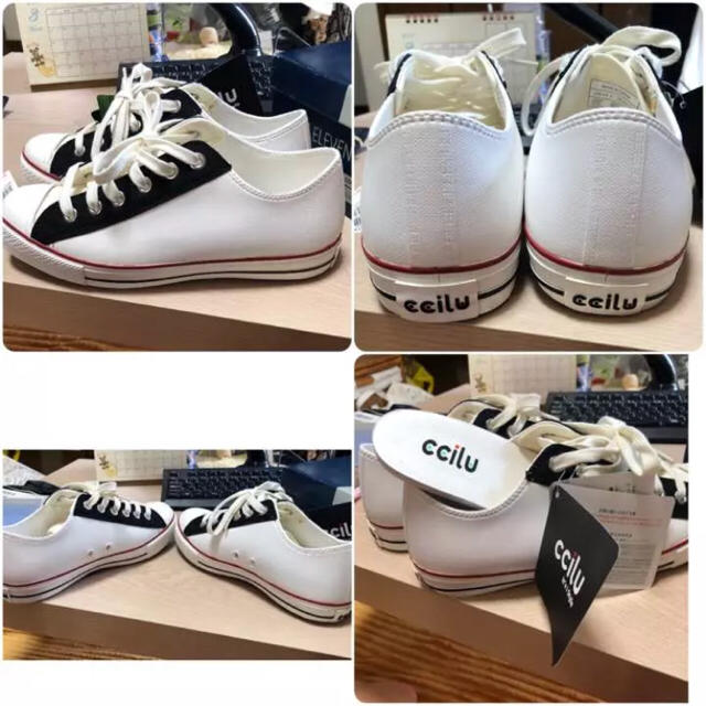 ccilu(チル)のccilu スニーカー 新品未使用 タグ付き 25.5cm レディースの靴/シューズ(スニーカー)の商品写真
