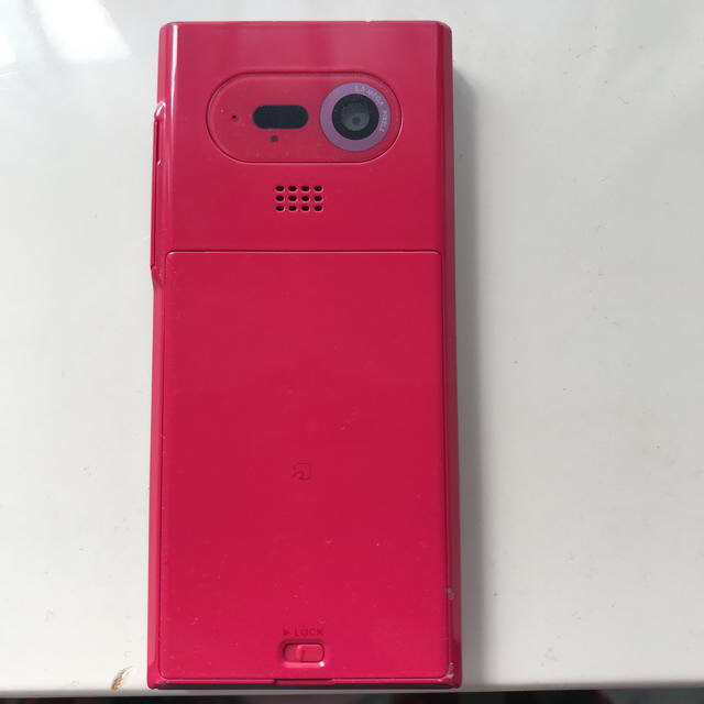 SHARP(シャープ)のAU ガラケー 携帯 SH005 赤 レッド SHARP スマホ/家電/カメラのスマートフォン/携帯電話(携帯電話本体)の商品写真