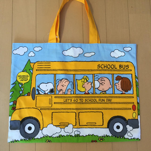 Snoopy スヌーピー レッスンバッグ スクールバス 新品の通販 By Bordeaux スヌーピーならラクマ