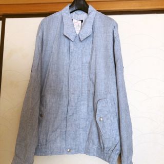 シマムラ(しまむら)のしまむら ジャケット メンズ LL 麻混合 ￥3900商品 父の日に☆(その他)