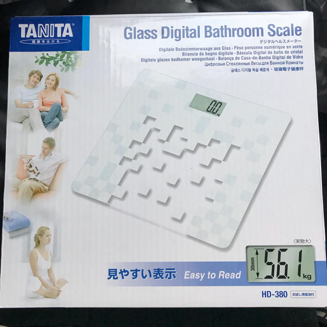 TANITA(タニタ)の期間限定セール！早い者勝ち♪タニタ☆デジタルヘルスメーター(HD-380) スマホ/家電/カメラの生活家電(体重計)の商品写真