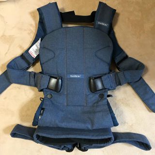 ベビービョルン(BABYBJORN)の美品★★ベビービョルン one+ クラシックデニム 収納カバー付き(抱っこひも/おんぶひも)