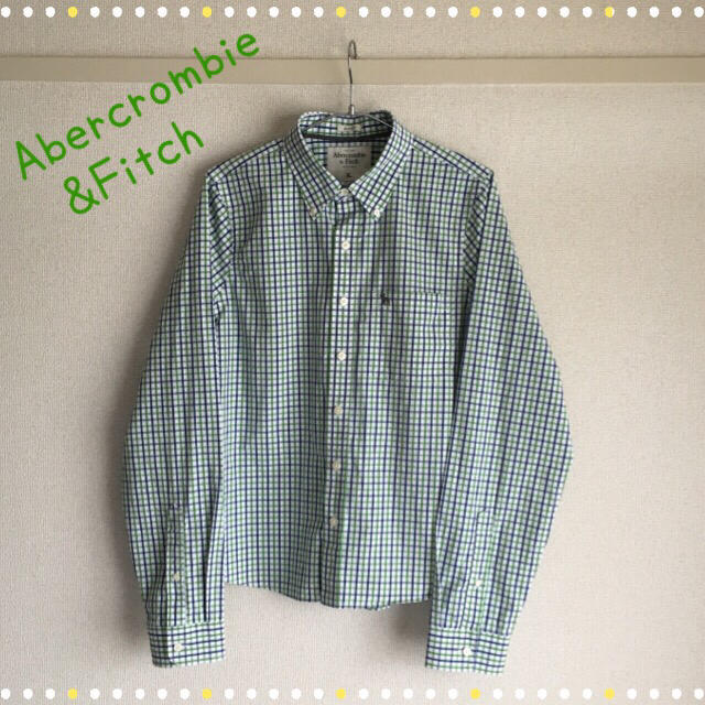 Abercrombie&Fitch(アバクロンビーアンドフィッチ)の👕Abercrombie&Fitch👕チェック長袖シャツ👕 メンズのトップス(シャツ)の商品写真