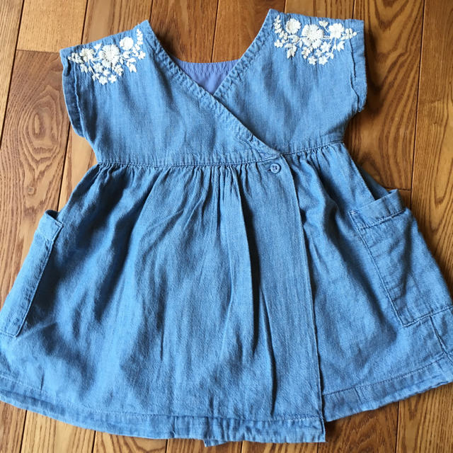 babyGAP(ベビーギャップ)のmarucoro様専用ワンピ、ブラウスセット キッズ/ベビー/マタニティのベビー服(~85cm)(ワンピース)の商品写真