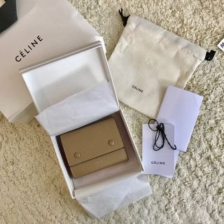 セリーヌ(celine)の【美品、未使用】celine 三つ折り財布(財布)