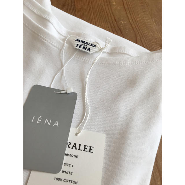 IENA AURALEE*IENA 別注ボートネックTシャツ◆ 2