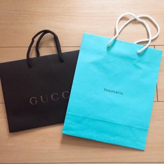 ティファニー(Tiffany & Co.)のショップ袋＊セット(ショップ袋)