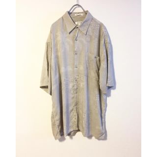 コムデギャルソン(COMME des GARCONS)の【USED】希少 gray rayon big aloha shirt(シャツ)