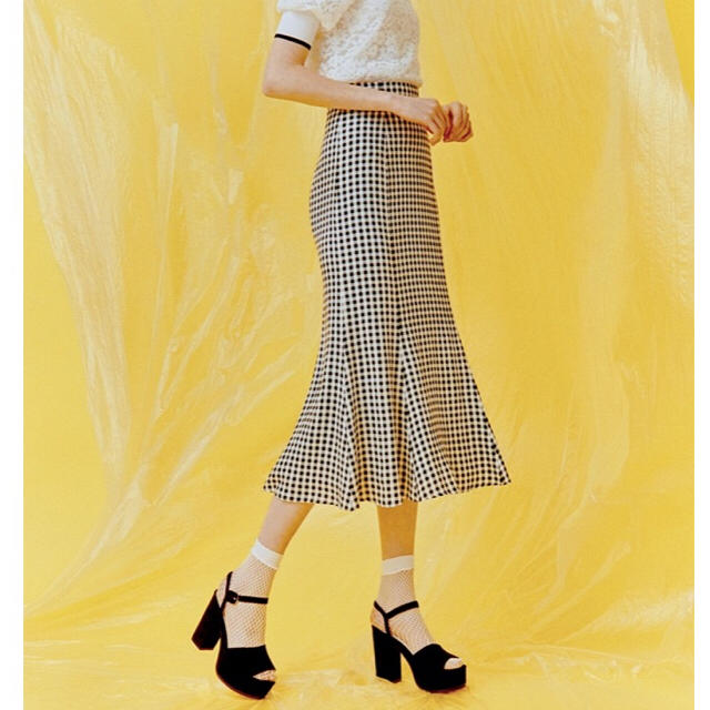 SNIDEL(スナイデル)のsnidel プリントミドルフレアスカート レディースのスカート(ロングスカート)の商品写真