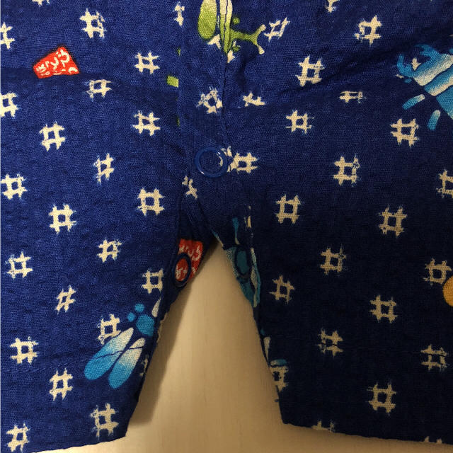 HOT BISCUITS(ホットビスケッツ)のミキハウス ホットビスケッツ 甚平 キッズ/ベビー/マタニティのベビー服(~85cm)(甚平/浴衣)の商品写真