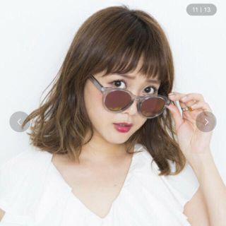 ゾフ(Zoff)のzoff×田中里奈 ミラーレンズサングラス Anne(サングラス/メガネ)