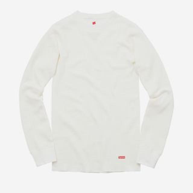 Supreme(シュプリーム)の送料込SUPREME Hanes L/S Waffle ThermalTee新品 メンズのトップス(Tシャツ/カットソー(七分/長袖))の商品写真