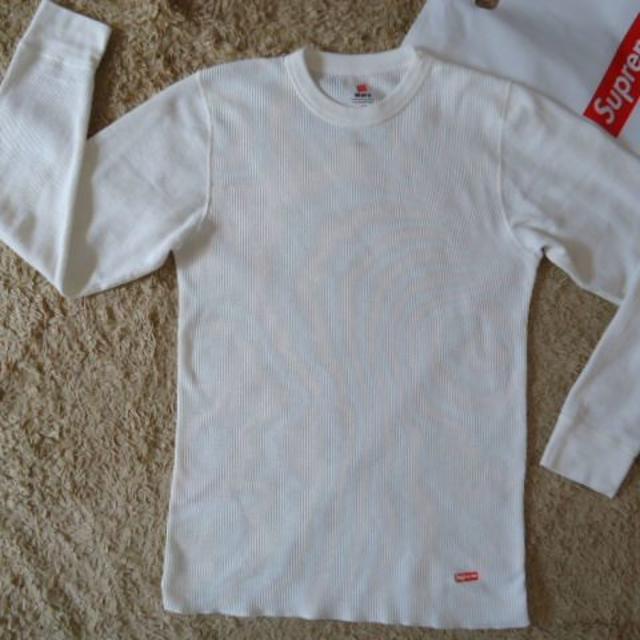 Supreme(シュプリーム)の送料込SUPREME Hanes L/S Waffle ThermalTee新品 メンズのトップス(Tシャツ/カットソー(七分/長袖))の商品写真