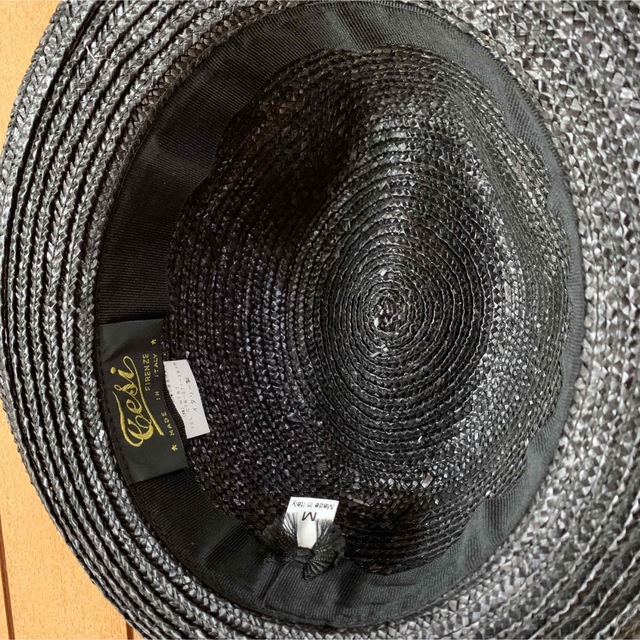 TESI(テシ)の【新品未使用】Tesi ストロー ハット イタリアブランド メンズの帽子(ハット)の商品写真
