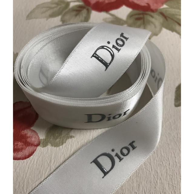 Dior(ディオール)のディオール りぼん リボン 美品 正規品 インテリア/住まい/日用品のオフィス用品(ラッピング/包装)の商品写真