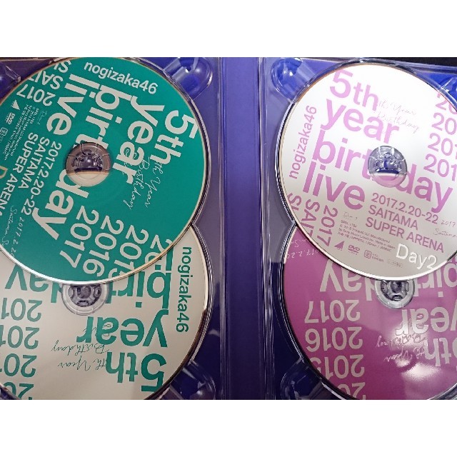 乃木坂46(ノギザカフォーティーシックス)の「DVD」乃木坂46 5th year birthday live エンタメ/ホビーのDVD/ブルーレイ(ミュージック)の商品写真