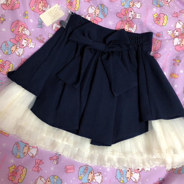 Secret Honey(シークレットハニー)のシーハニ  レースリボンスカート レディースのスカート(ミニスカート)の商品写真