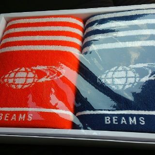 ビームス(BEAMS)のBEAMS　タオルセット(新品)(タオル/バス用品)