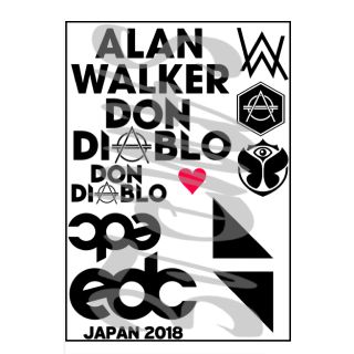 シンディ様専用 EDC♡1日目♡タトゥーシール♡A5(音楽フェス)