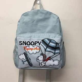 スヌーピー(SNOOPY)の子供用リュック スヌーピー  グレー(リュックサック)