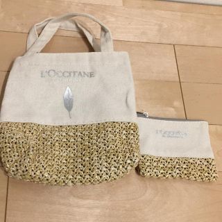 ロクシタン(L'OCCITANE)のロクシタンのミニバッグとポーチ(ハンドバッグ)