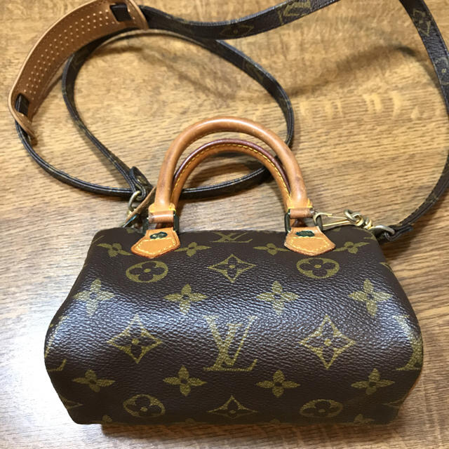 LOUIS VUITTON(ルイヴィトン)のルイヴィトン スピーディミニ ストラップ付き レディースのバッグ(その他)の商品写真