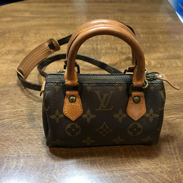 LOUIS VUITTON(ルイヴィトン)のルイヴィトン スピーディミニ ストラップ付き レディースのバッグ(その他)の商品写真