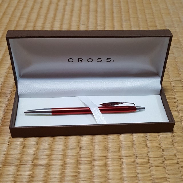 CROSS(クロス)のCROSS クロス ボールペン クラシック 細身 ボディ 赤 インテリア/住まい/日用品の文房具(ペン/マーカー)の商品写真