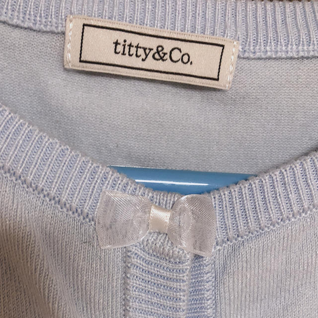 titty&co(ティティアンドコー)のtitty&co. ＊カーディガン レディースのトップス(カーディガン)の商品写真