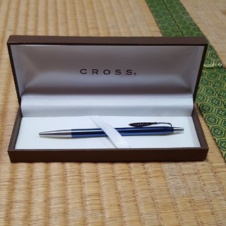 クロス(CROSS)のCROSS クロス ボールペン 細身 ボディ 青(ペン/マーカー)