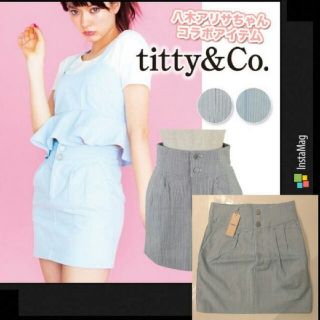 ティティアンドコー(titty&co)のtitiy&co スカート(ミニスカート)