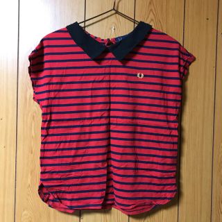 フレッドペリー(FRED PERRY)のFRED PERRY☆ボーダー襟付きカットソー(カットソー(半袖/袖なし))