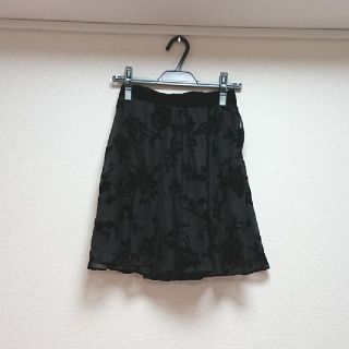 スナイデル(SNIDEL)の新品♡snidel  フラワーレーススカート(ミニスカート)