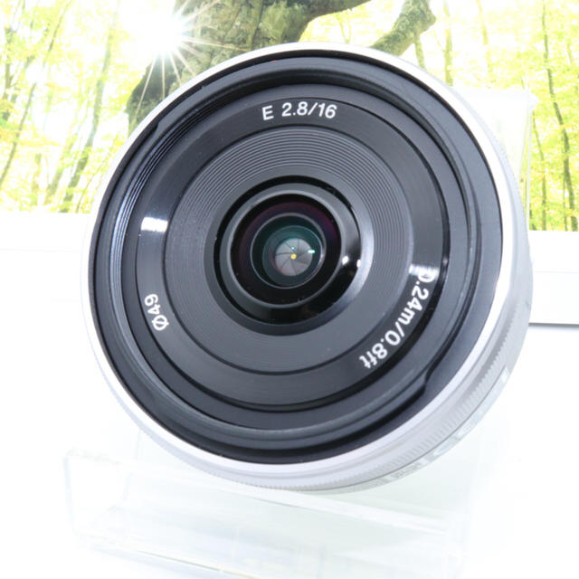 【一部予約！】 SONY - 【美品】単焦点 レンズ SONY E16 F2.8 人気 ミラーレス レンズ(単焦点)