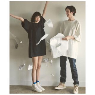 ビューティフルピープル(beautiful people)の限定品！ビックピスネームTシャツドレス(Tシャツ(半袖/袖なし))