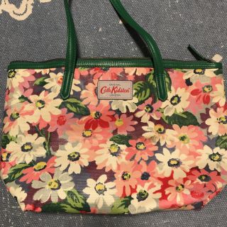 キャスキッドソン(Cath Kidston)の花柄×グリーン トートバッグ(トートバッグ)