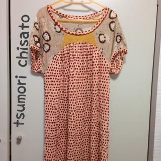 ツモリチサト(TSUMORI CHISATO)のtsumori chisato OP1(ひざ丈ワンピース)