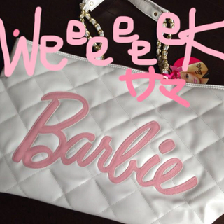 バービー(Barbie)のバービー♡白♡未使用♡(ハンドバッグ)