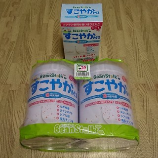 オオツカセイヤク(大塚製薬)の粉ミルク すこやかM1 大缶800g ビーンスターク(その他)