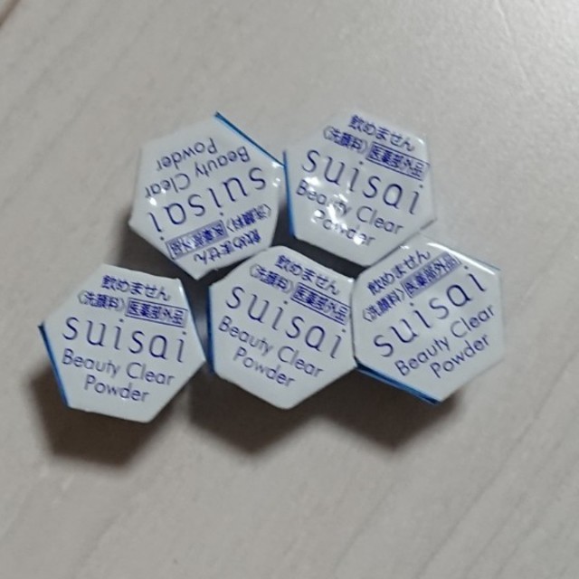 Suisai(スイサイ)のsuisai ビューティクリアパウダーa 5個 コスメ/美容のスキンケア/基礎化粧品(洗顔料)の商品写真