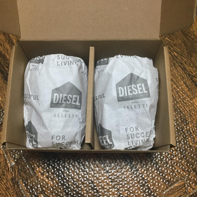 DIESEL(ディーゼル)のディーゼル マシンコレクション ペアグラス インテリア/住まい/日用品のキッチン/食器(グラス/カップ)の商品写真