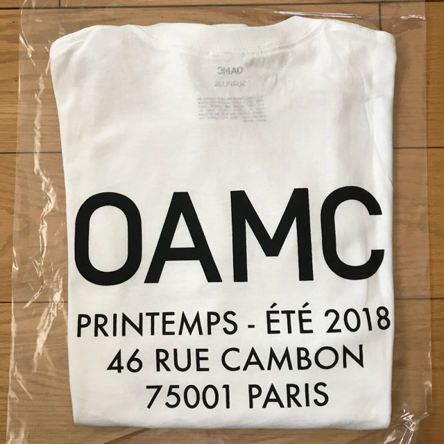 希少】OAMC STAFF TEE Mサイズ スタッフＴシャツ - Tシャツ/カットソー