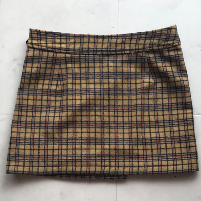 UNIF(ユニフ)のUNIF FRANCES SKIRT チェック 巻きスカート レディースのスカート(ミニスカート)の商品写真
