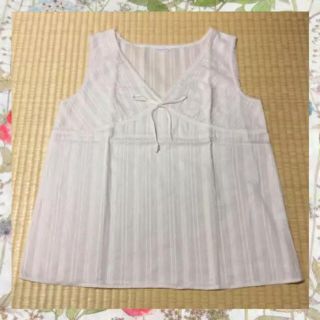 ドゥファミリー(DO!FAMILY)のDO！FAMILY ノースリーブブラウス【美品】(シャツ/ブラウス(半袖/袖なし))