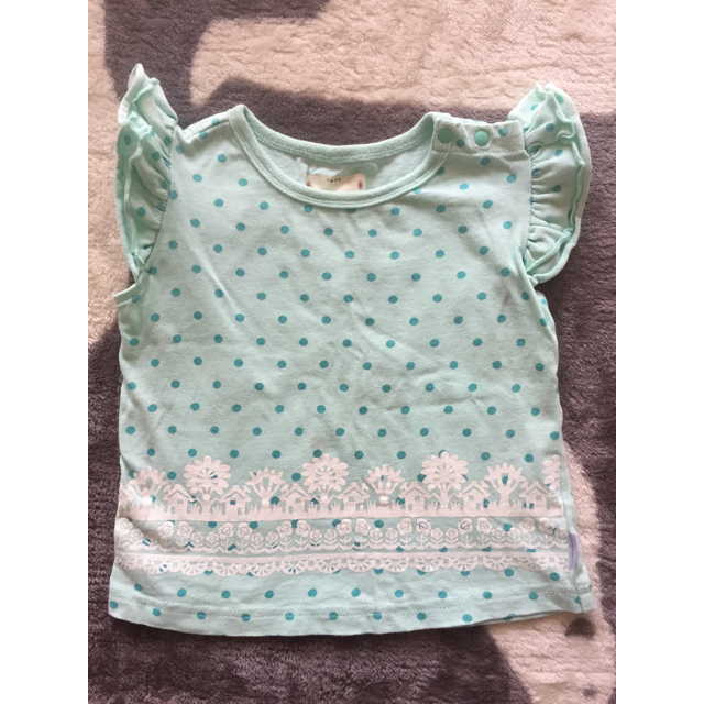 ベルメゾン(ベルメゾン)の☆めんま様専用☆90cm女の子Tシャツ4枚セット キッズ/ベビー/マタニティのキッズ服女の子用(90cm~)(Tシャツ/カットソー)の商品写真