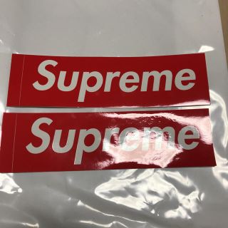 シュプリーム(Supreme)のsupreme  ステッカー×2 正規品(ステッカー)